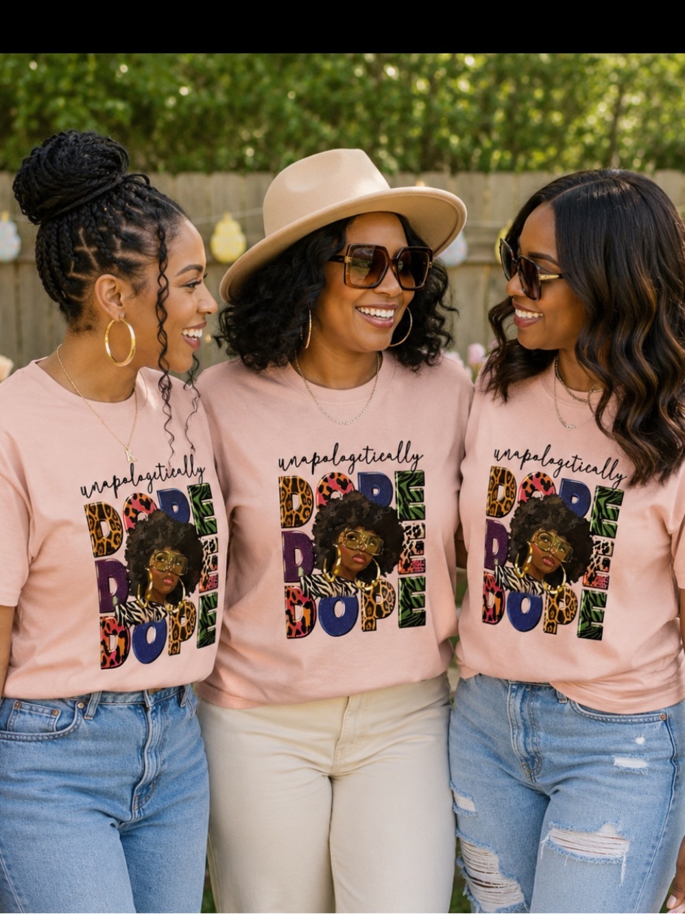 Unapologetically Dope Pink Graphic Tee